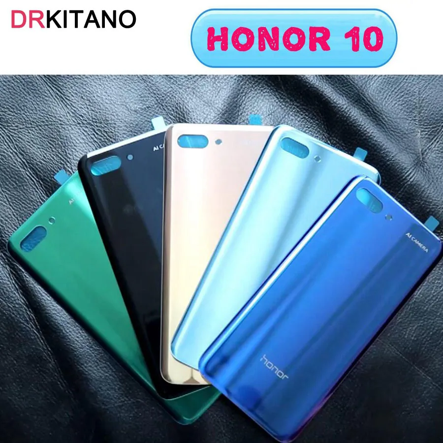 

for Huawei Honor 10 Back Glass Battery Cover Rear Door Housing Case for Honor 10 Lite Note 10 Battery Cover Rear Glass Panel