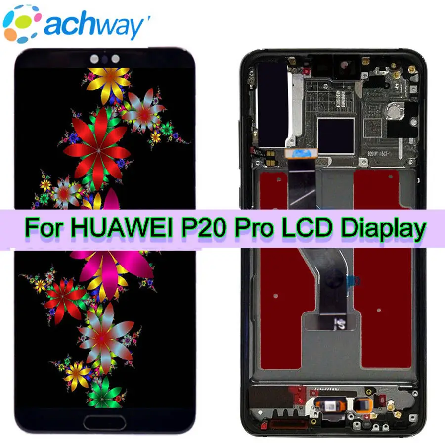 Тест оригинальный 6 1 &quotЖК дисплей для Huawei P20 Pro ЖК экран Сенсорная панель