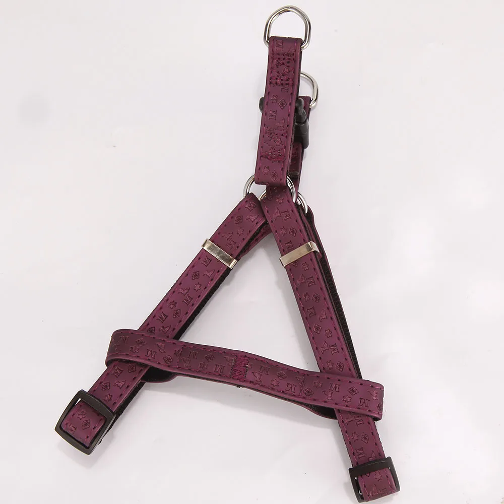 dog harness purple 2