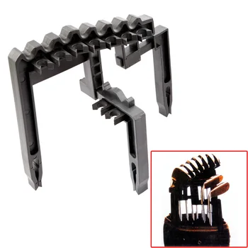 

9 Iron ABS Golf Club Organizer Shaft Holder Stacker Golf Training Iron Holder Golf Practice Accessories Fit Any Size of Bag