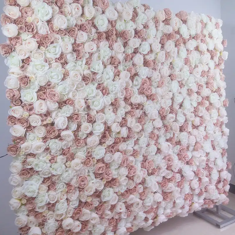 Spr Free Shipping Blush White Flower Wall Wedding Backdrop Artificial Flower Table Runner And Centerpiece Decorativ Floral Artificial Dried Flowers Aliexpress