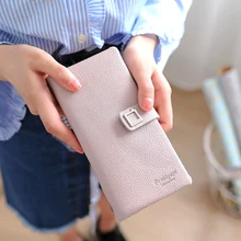 New Purse Women Wallets Long Clutch Bag PU Leather Female Coin Purse Designer Brand Phone Bag Card Holders High Quality Wallets New Purse Women Wallets Long Clutch Bag PU Leather Female Coin Purse Designer Brand Phone Bag Card Holders High Quality Wallets