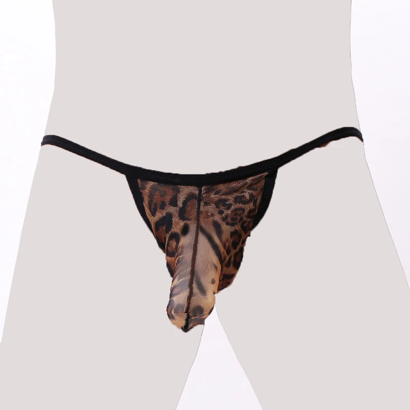 string homme leopard