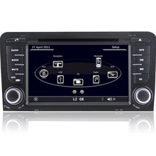 7″ Capacitive Touch Screen HD 1080P Original UI 2 Din Car DVD Player GPS Navigation Canbus For Audi A3 S3 2003 2004 2005 2006