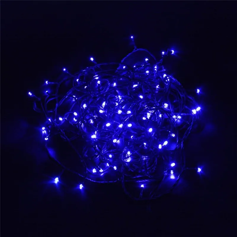 lederTEK Solar Fairy String lights 56ft 100 LED (2)