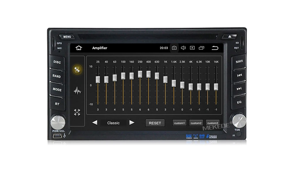 Sale mekede px5 DSP 4+64G 7"2Din Android 9.0 Car Multimedia Player For Nissan For Hyundai For Kia GPS Navigation Radio Stereo Video 25