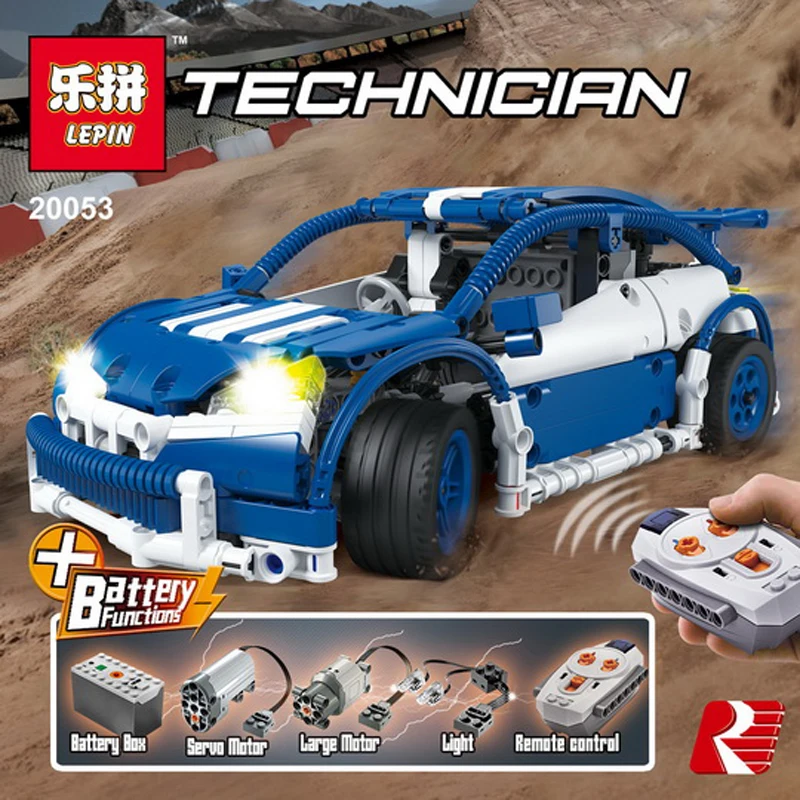 

Lepin 20053B 640Pcs Genuine Technic Series The Hatchback Type R Set MOC-6604 Building Blocks Bricks Educational legoing Toy gift