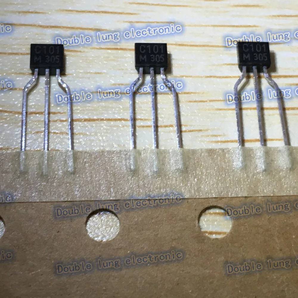 100pcs/LOT KRC101M AT/P KRC101M C101M C101 TO92S EPITAXIAL PLANAR NPN