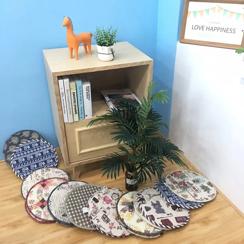 حار مطبخ داخلي وسادة للمقعد جولة حديقة مخدة كرسي جديد كرسي مكتب التعادل على الطعام البوب وسادة الباحة مخدة كرسي