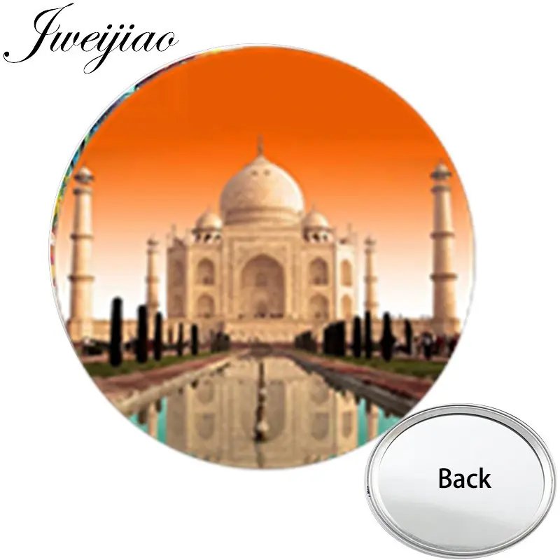 JWEIJIAO Taj Mahal Anniversary мини карманное зеркало в индийском храме компактное
