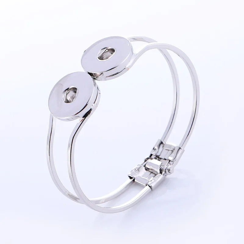 Hot Sale Elasticity Ginger Snap Bracelets &amp; Bangles Double ...