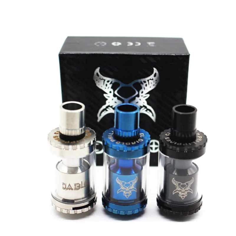 

Clearance Diable RTA atomizer tank for liquid e-cigarettes 510 thread 22mm tank top filing Rebuildable Dripper Vaporizer tank