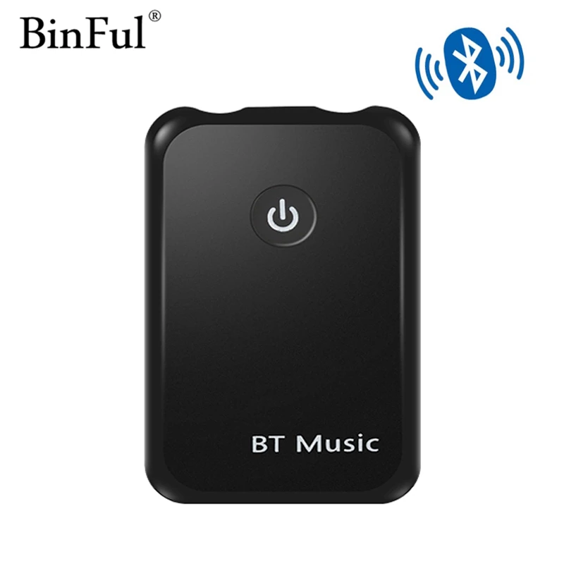 Binful, включающим в себя гарнитуру блютус и флеш-накопитель USB 4,2 передатчик/приемник, 2-в-1 Беспроводной 3,5 мм аудио адаптер для Главная звуковой Системы автомобильный стерео Системы
