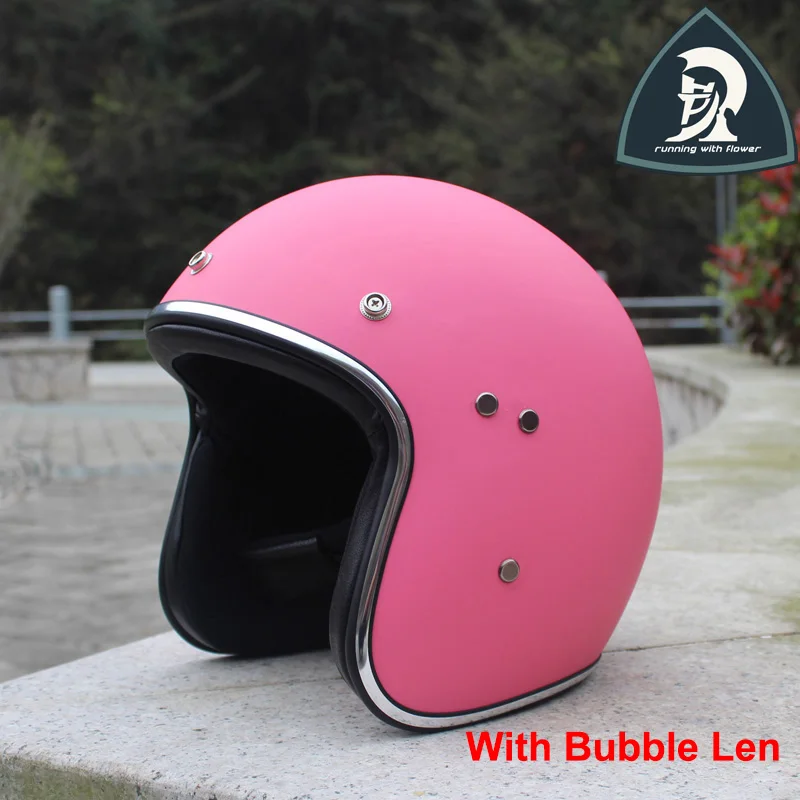 2016 Nuovo Bella Rosa Scooter Caschi Donne Con La Bolla Len kids '3/4 a  Viso Scoperto Moto Retro Casco Jet Caschi 4 colori|helmet suppliers|scooter  helmets for salehelmet blue - AliExpress