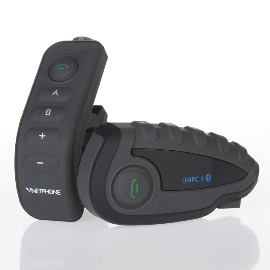 Бесплатная доставка 1 шт. VNETPHONE V8 BT Interphone 1200 м мотоциклетная Bluetooth FM NFC Шлем
