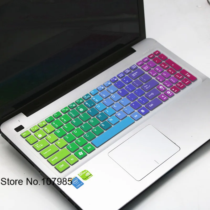 15 6 дюймовый силиконовый защитный чехол для клавиатуры Asus VivoBook Max F541 F541SA F541SC F541UA