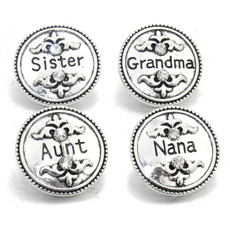 10 Pcs/lot 18MM Snap Button Jewelry DIY Mixed Color Crystal Snaps Charms Fit Women Bracelet 011006 | Украшения и аксессуары