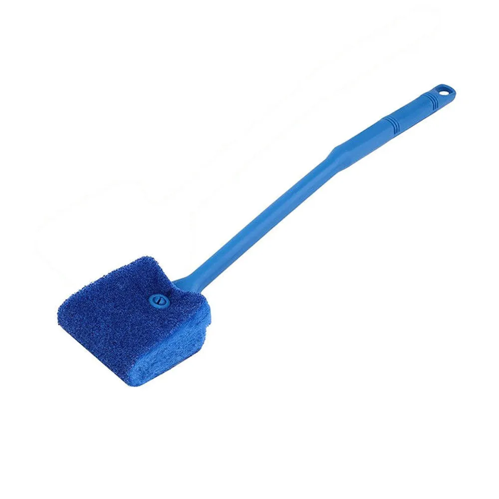 

Practical Aquarium Plant Algae Cleaner Glass Fish Tank Cleaning Brush Plastic Long Handle Fishing Glass And Tank Clean Tools
