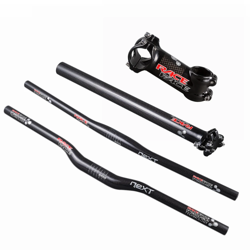Race Face Next Glossy 3K Carbon Fibre Mountain Bike Handlebar Sets