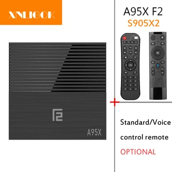 

A95X F2 Android 9.0 Amlogic S905X2 Google Voice TV Box 2.4G&5G BT4.0 Smart Set top box