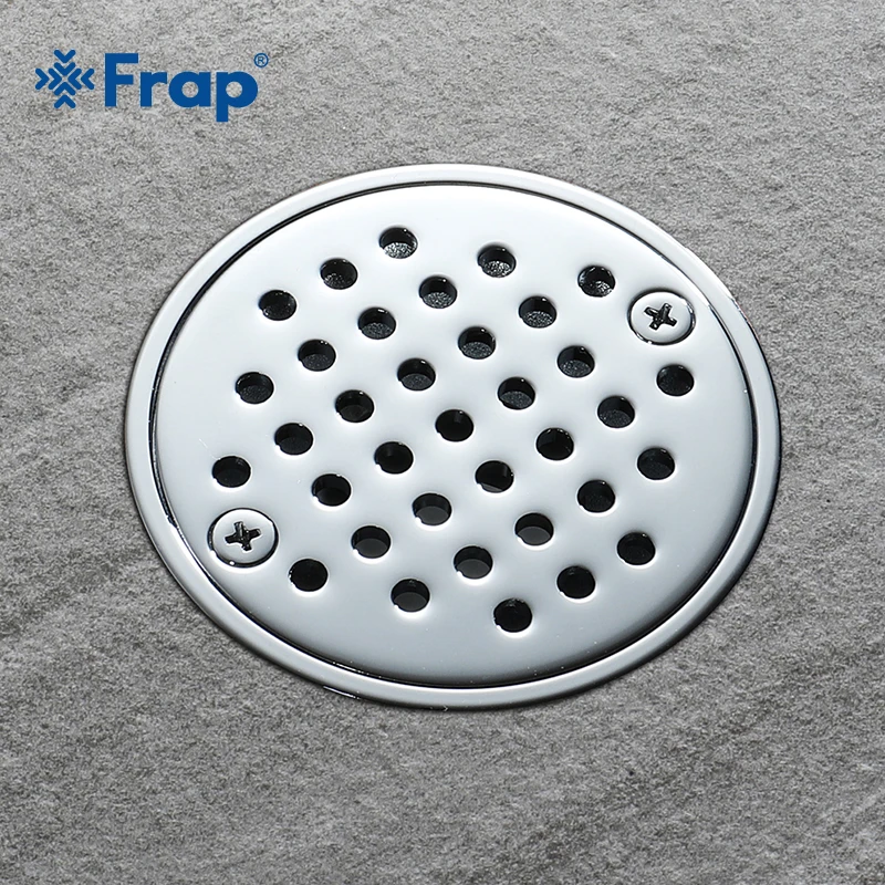 Frap New Arrival Round Antique Brass Waste Floor Drain Shower Square