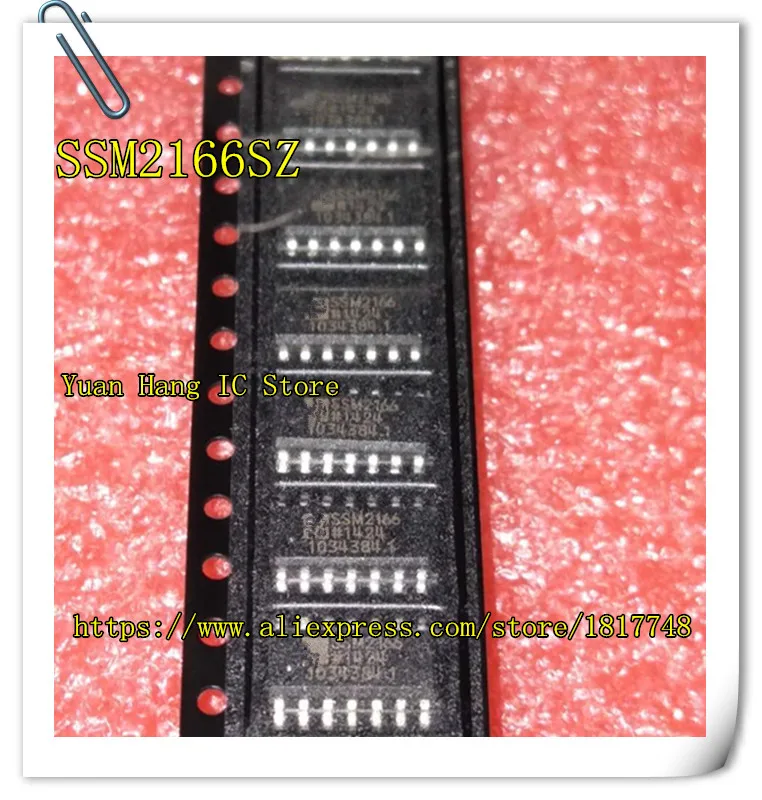 

5PCS/LOT SSM2166S SSM2166SZ SSM2166 SOP-14 Audio amplifier