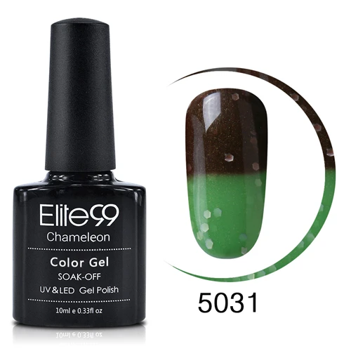 Elite99 Гель-лак для ногтей, меняющий температуру, 100 цветов, Термальный, меняющий цвет,, УФ/светодиодный лак, 10 мл - Цвет: TC5031