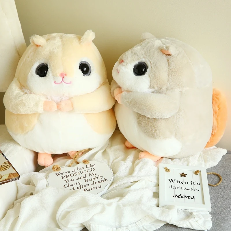 

35 Cm Soft Plump Flying Squirrel Plush Toy Plump Body Squirrel Stuffed Doll For Kids Birthday Gift Or Shop Home Decoration