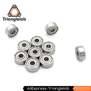 

10pcs/pack 623ZZ bearing 623-ZZ 3x10x4 Miniature deep groove ball bearing Trianglelab 3d printer parts