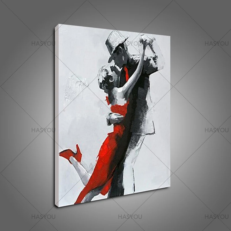 Картина маслом на холсте для любителей танцев без рамки|painting dancer|oil paintings dancersoil
