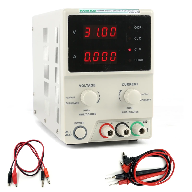 

KORAD KD3005D Precision DC Adjustable Power Supply 30V5A Programmable Maintenance Power Meter
