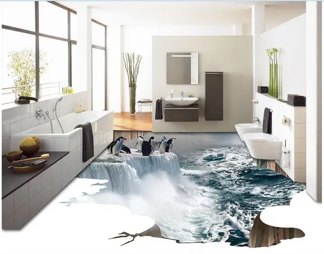 US $24.83 49% OFF|3d pvc bodenbelag kundenspezifisches foto schlafzimmer wasserdicht boden Eis wasserfall penguins malerei 3d wandbilder wallpaper ... US $24.83 49% OFF|3d pvc bodenbelag kundenspezifisches foto schlafzimmer wasserdicht boden Eis wasserfall penguins malerei 3d wandbilder wallpaper ...