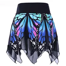 Для женщин Бабочка шикарная мода для девочек Сексуальная Лоскутная прямая Повседневная имперский Высокая талия Униформа плиссированная выше колена мини юбка 50