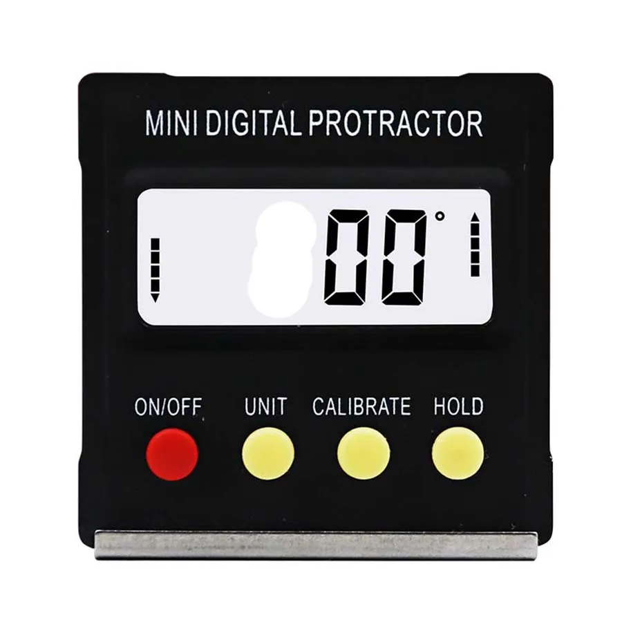 Digital Angle Protractor Digital Angle Finder Protractor Electronic Level Box 360 Degree Digital Inclinometer Angle Measuring Tool with Magnets Portable