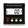 Digital angle finder Protractor electronic level box 360 Degree digital inclinometer angle measuring tool with magnets Portable 2
