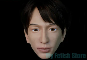 

[SH-21] Top quality real face mask, cosplay male realistic silicone mask crossdresser, party mask masquerade masks