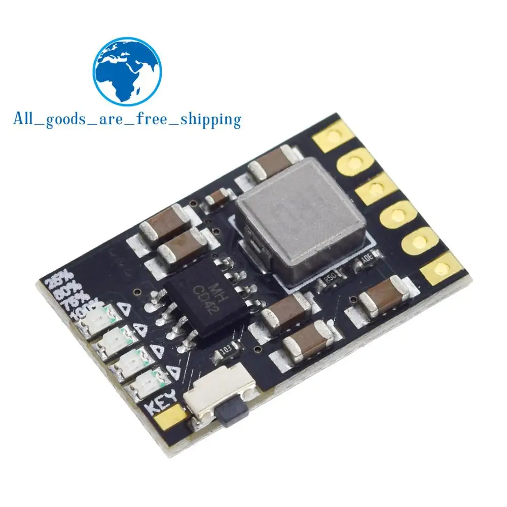 

MH-CD42 DC 5V 2.1A Mobile Power Diy Board 4.2V Charge/Discharge(boost)/battery protection/indicator module 3.7V lithium 18650