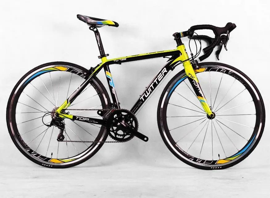 Cheap Carbon fiber   Road   bike   carbon fiber   frame  men bikes    18 speed     road  bicycle 6