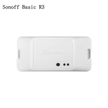 

SONOFF BASIC R3 Smart ON/OFF WiFi Switch, Light Timer Support APP/LAN/Voice Remote Control DIY Mode Works With Alexa Google Home