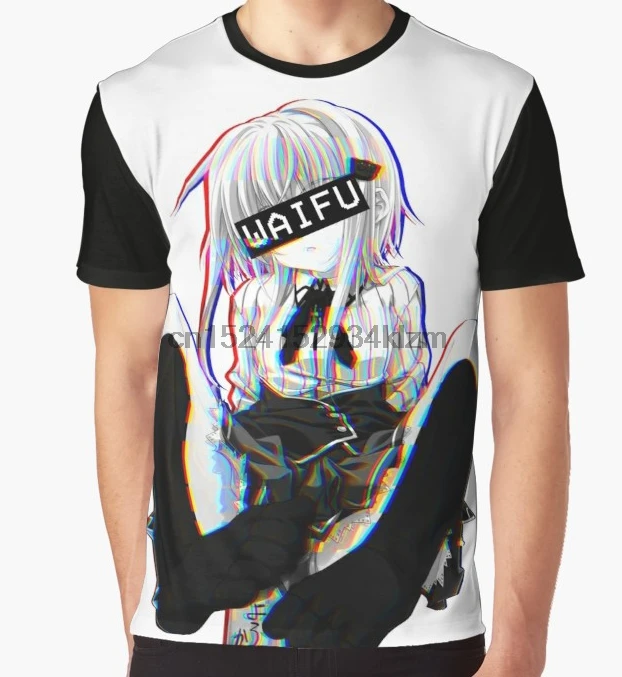 

All Over Print T-Shirt Men Funy tshirt Koneko Waifu Short Sleeve O-Neck Tops Tee women t shirt