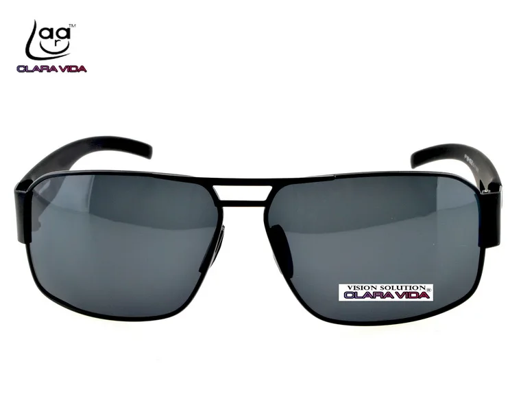 

=CLARA VIDA Polarized Reading Sunglasses=BLACK HANDSOME MYOPIA Polarized customized Sunglasses -1 TO -6 +1 +1.5 +2 To +4