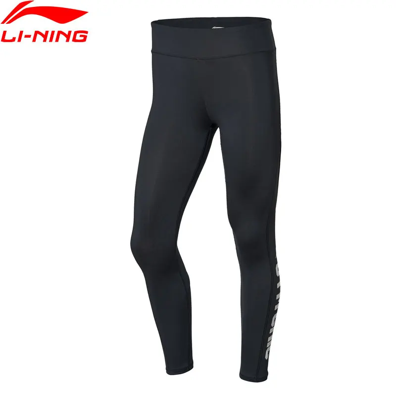 (Код поломки) Li Ning женские тренировочные брюки из полиэстера и спандекса дышащая