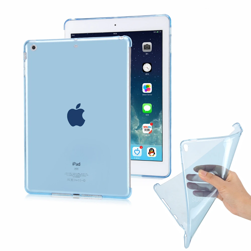 Mooie Hoes Voor Apple Ipad Pro 10 5 Case Clear Zachte Flexibele Bodem Back Tpu Siliconen Case Originele Smart Cover Partner Cover For Apple Ipad Smart Covercover For Ipad Aliexpress