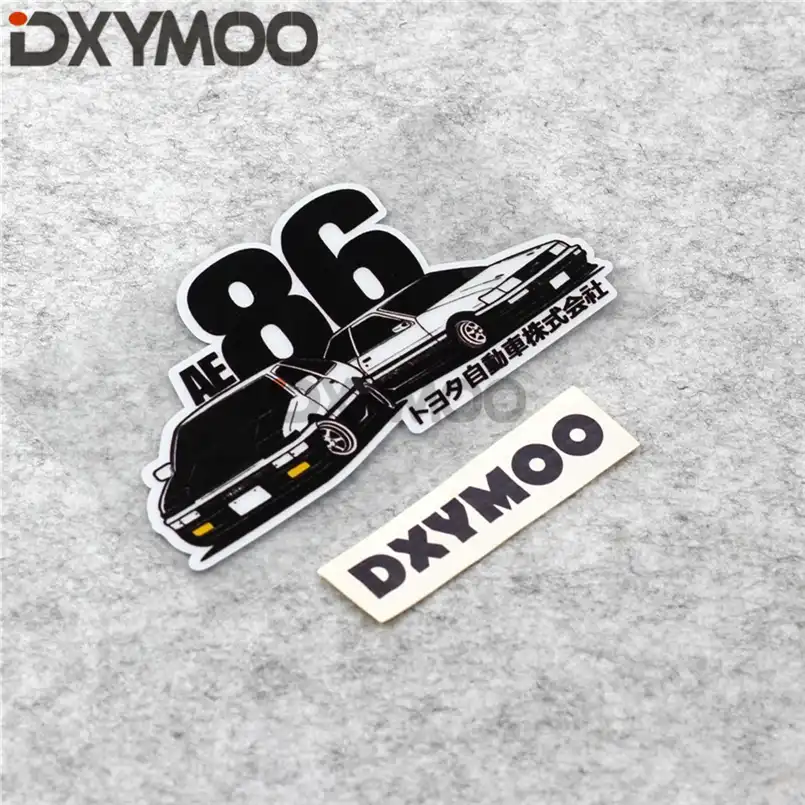 車のスタイリングビニール和風ゲームレース車両オートバイステッカー初期 D Ae86 車のステッカー Aliexpress