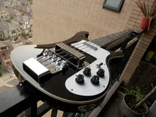 Chinese Musical instruments Factory Custom black Bass Guitar 4 Strings 4003 Rick Electric Bass In Stock 315