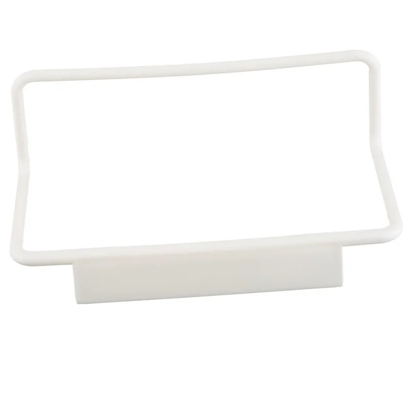 IVYSHION, кухонная вешалка для полотенец, держатель для полотенец, органайзер, дверца для ногтей, задняя стойка для ванной, кухонный шкаф, вешалка для шкафа - Цвет: White