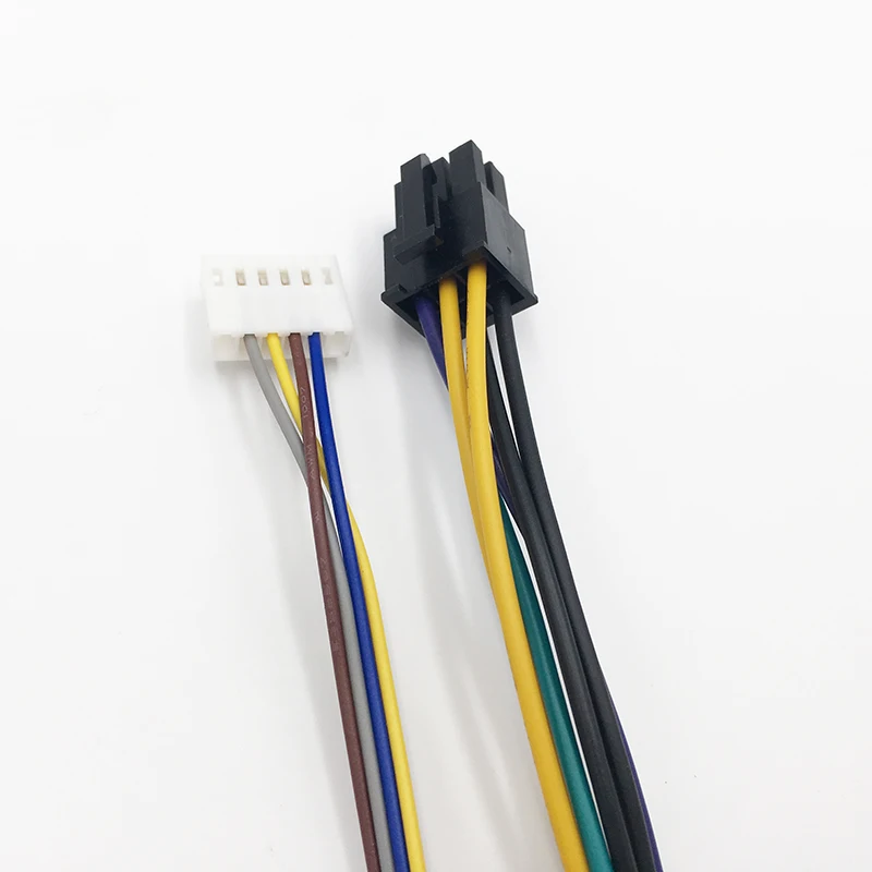 ATX 24 контактный к 2 портовому 6 контактному кабелю питания разъем для материнской
