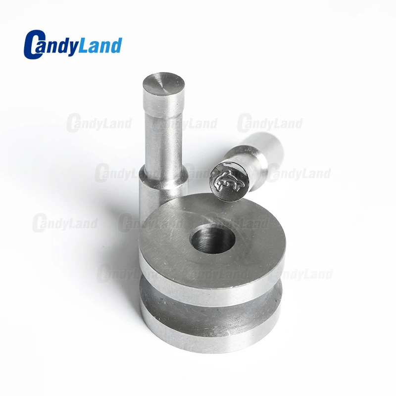 CandyLand Dolphin Milk Tablet Die 3D пробойник пресс-форма Конфета планшет штамп Пользовательский логотип кальций планшет пробойник штамп для машины TDP