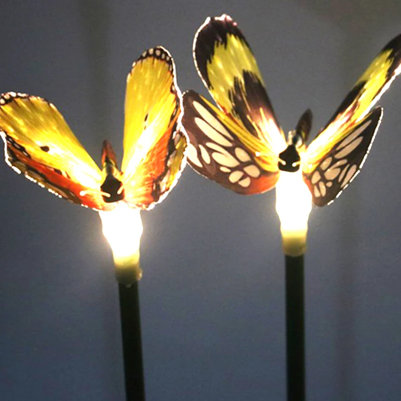 LED Solar Powered Butterfly Outdoor Garden Lawn light for Yard Lawn Landscape Decoration Lamp solar light (9)