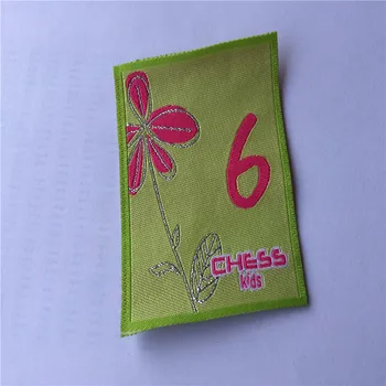

Custom Double Density Spring Clothing Label Woven Name Label Name Tag Garment Labels
